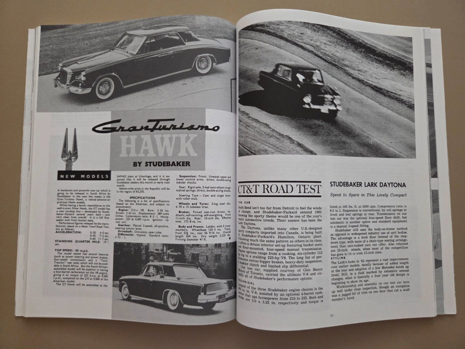 Libri: STUDEBAKER Hawks & Larks - Buch von Brooklands – Usato da Wilen b. Wollerau venduto da 4banger 5