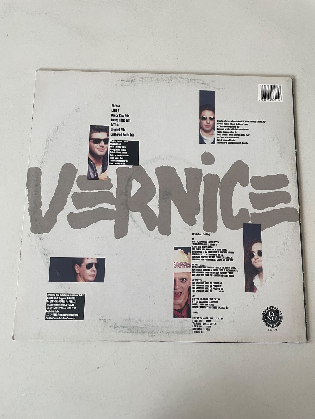 Schallplatten: Vernice - Scema - 1992 - 12" – Gebraucht aus Minusio von Pink222 1
