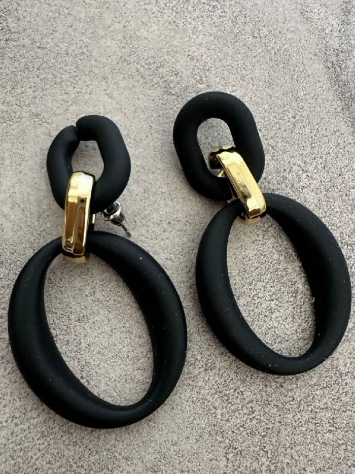 Orecchini pendenti & Orecchini a lobo: Elegante Ovale Ohrringe – Nuovo (secondo la descrizione) da Dietikon venduto da vithya88