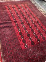 Roter Orientteppich handgeknüpft, guter Zustand 300x200cm