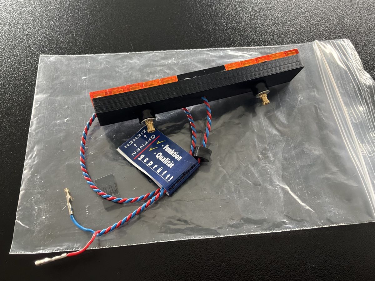 Modellismo RC: RC Modellbau LED Lichtbalken Orange – Nuovo e nell'imballaggio originale da St.Gallen venduto da X5m3z3 4