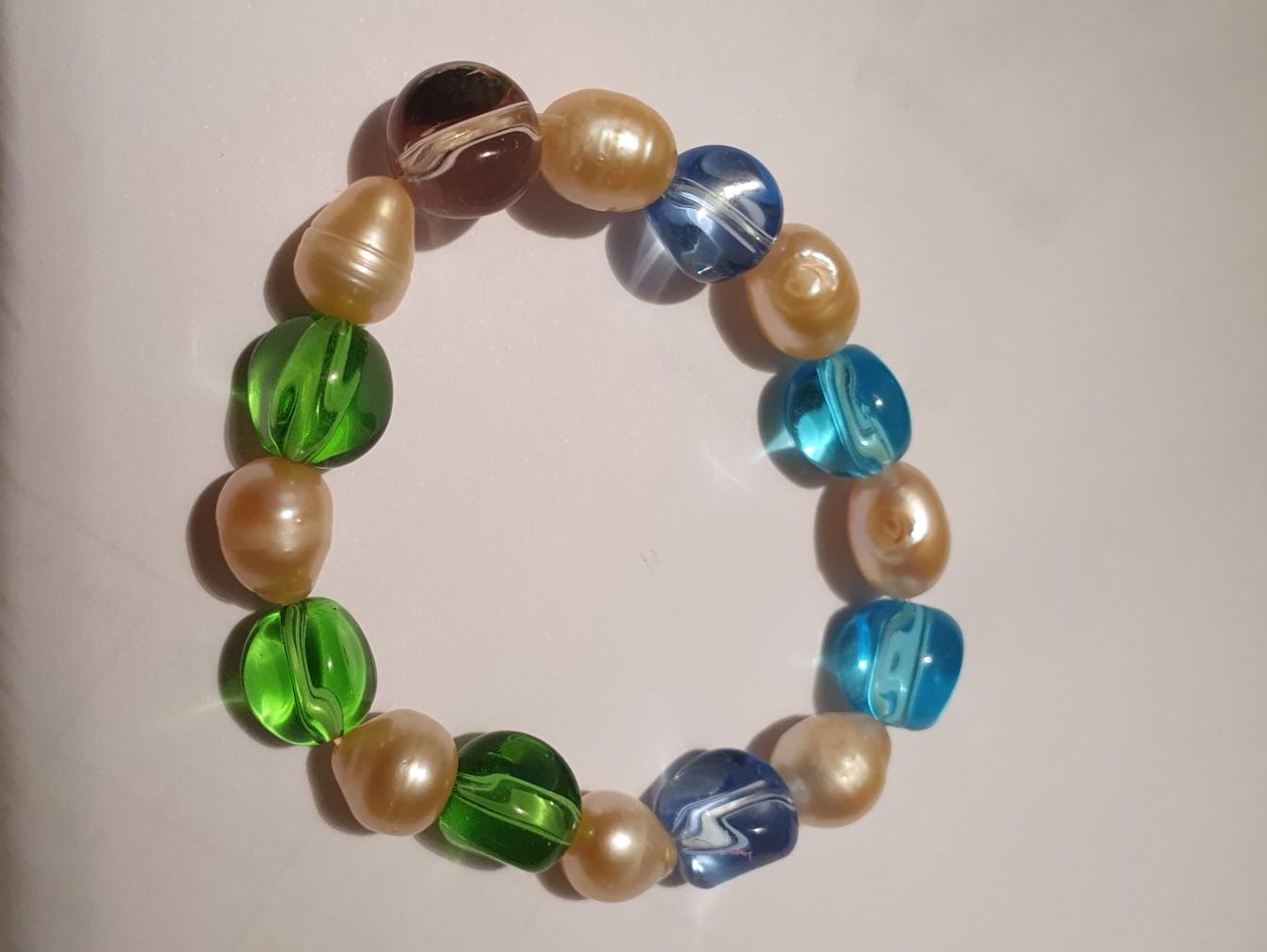 Bracciali & Braccialetti: Armband Süsswasser Perlen – Nuovo (secondo la descrizione) da Winterthur venduto da Ywan1