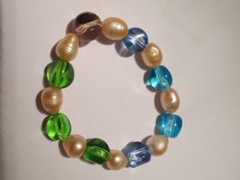 Armband Süsswasser Perlen