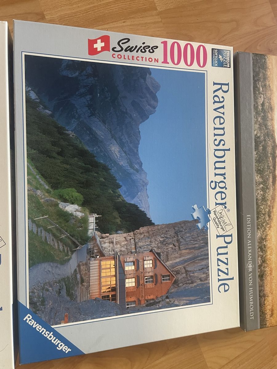 Ravensburger Puzzle: 3 puzzles Ravensburger 1000 pièces paysage NEUF – Usato da Yverdon-les-Bains venduto da sogo02 1