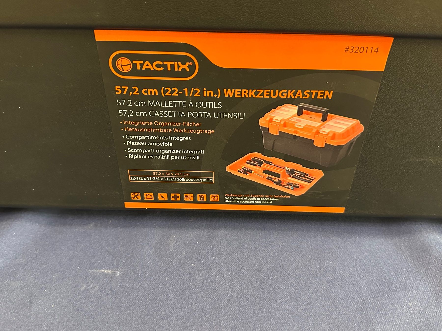 Casse di trasporto: Werkzeugkasten Tactix – Usato da Liestal venduto da FuV01 1