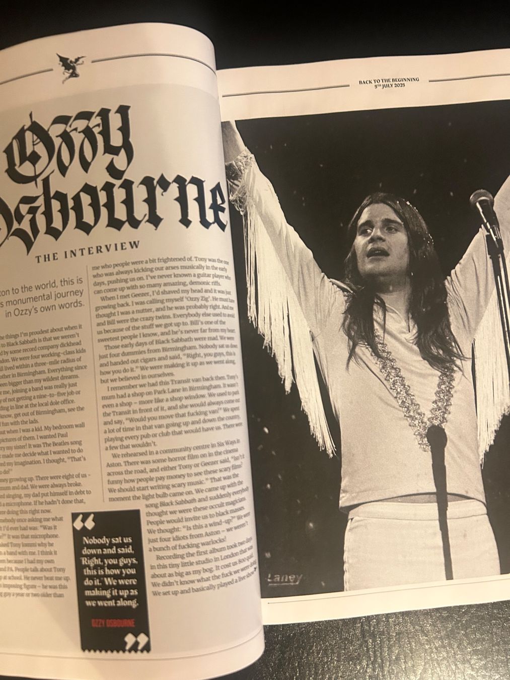 Riviste & Magazine: BLACK SABBATH Back To The Beginning OFFICIAL PROGRAMME! OZZY – Nuovo (secondo la descrizione) da Basel venduto da forevermusic 5