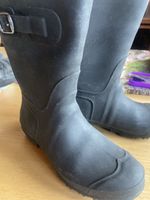 Gummistiefel gefüttert Grösse 37 schwarz, gutes Profil