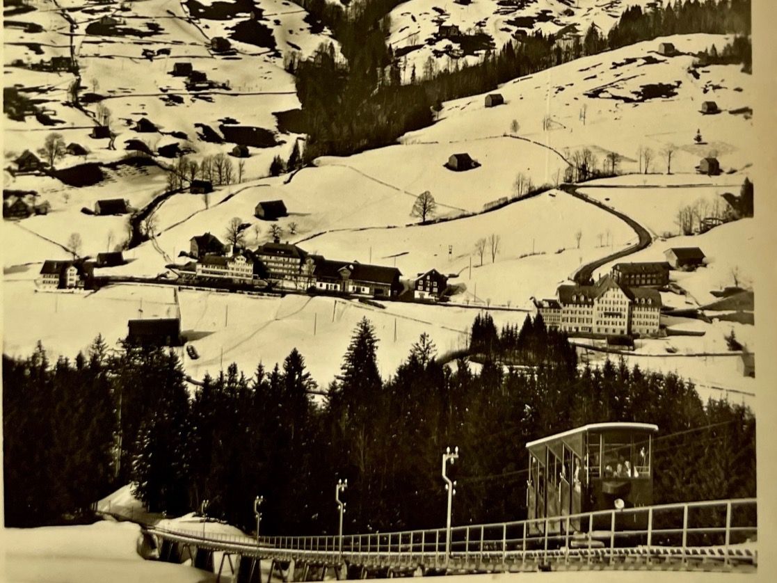 Ansichtskarten: UNTERWASSER - JITIOS - Finiculaire - 1939 – Gebraucht aus Lutry von Ediego 1