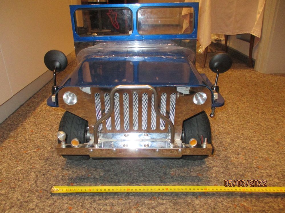 RC Kits de montage: RARITÄT RIESEN RC VERBRENNER GROSSMODELL – Défectueux à Weissbad par Usw63 3