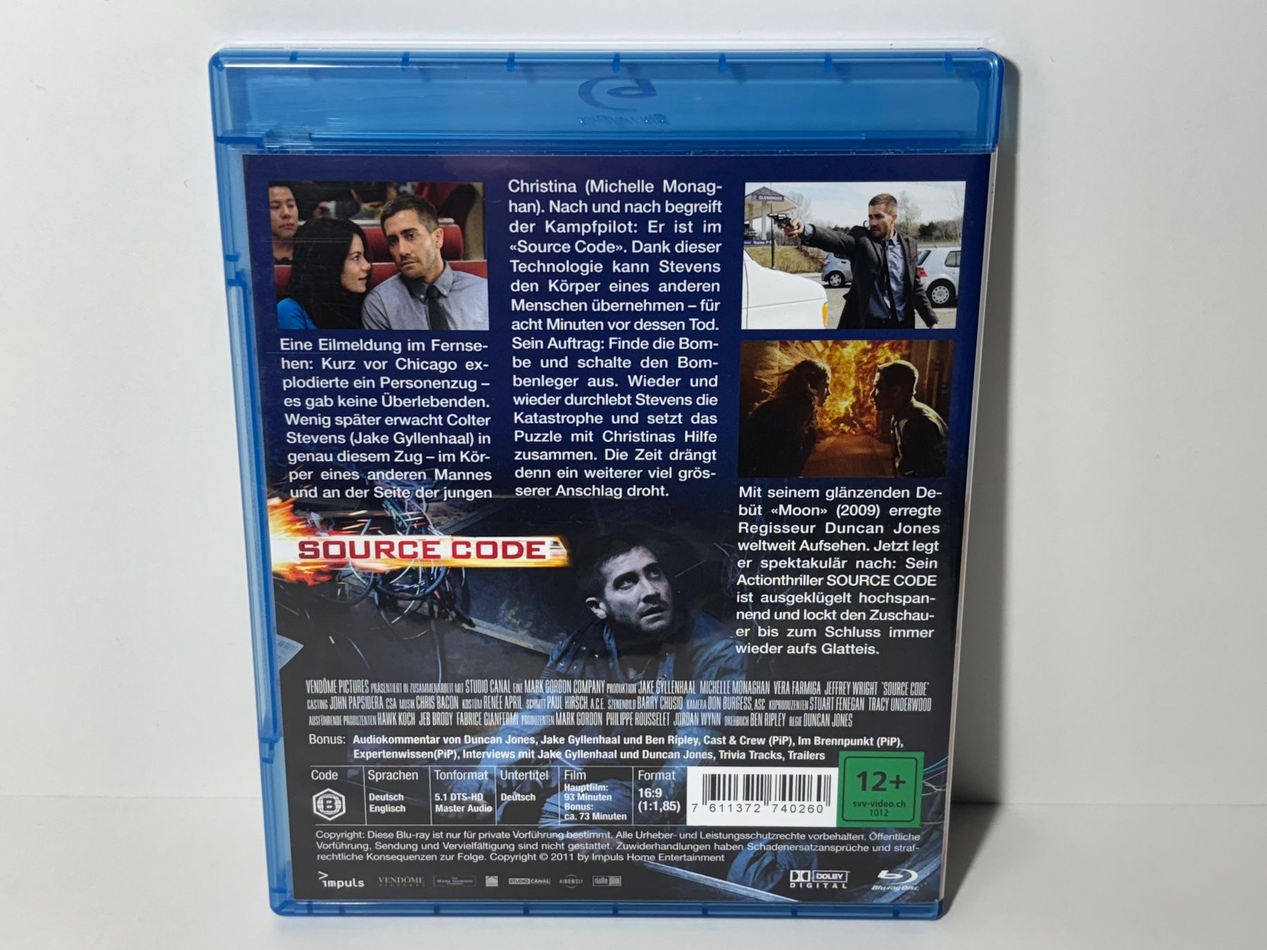 Alle DVDs: Source Code Blu Ray – Gebraucht aus Wilderswil von Sstriker 1