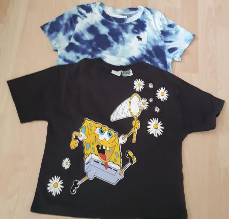 Mädchen T-Shirts,Gr.164/13-14-Jährige,Marke:ABERCROMBIE+ZARA