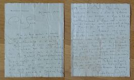 Madeleine Ozeray (1908-1989) Schauspielerin - Autogramm