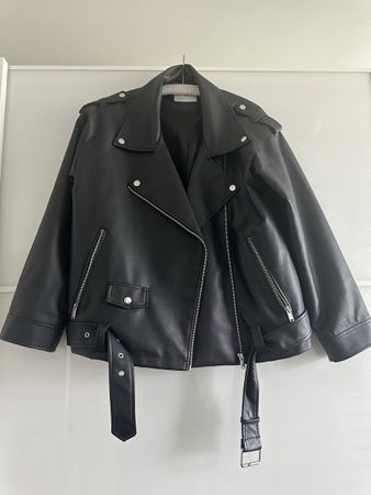 Kunstlederjacke
