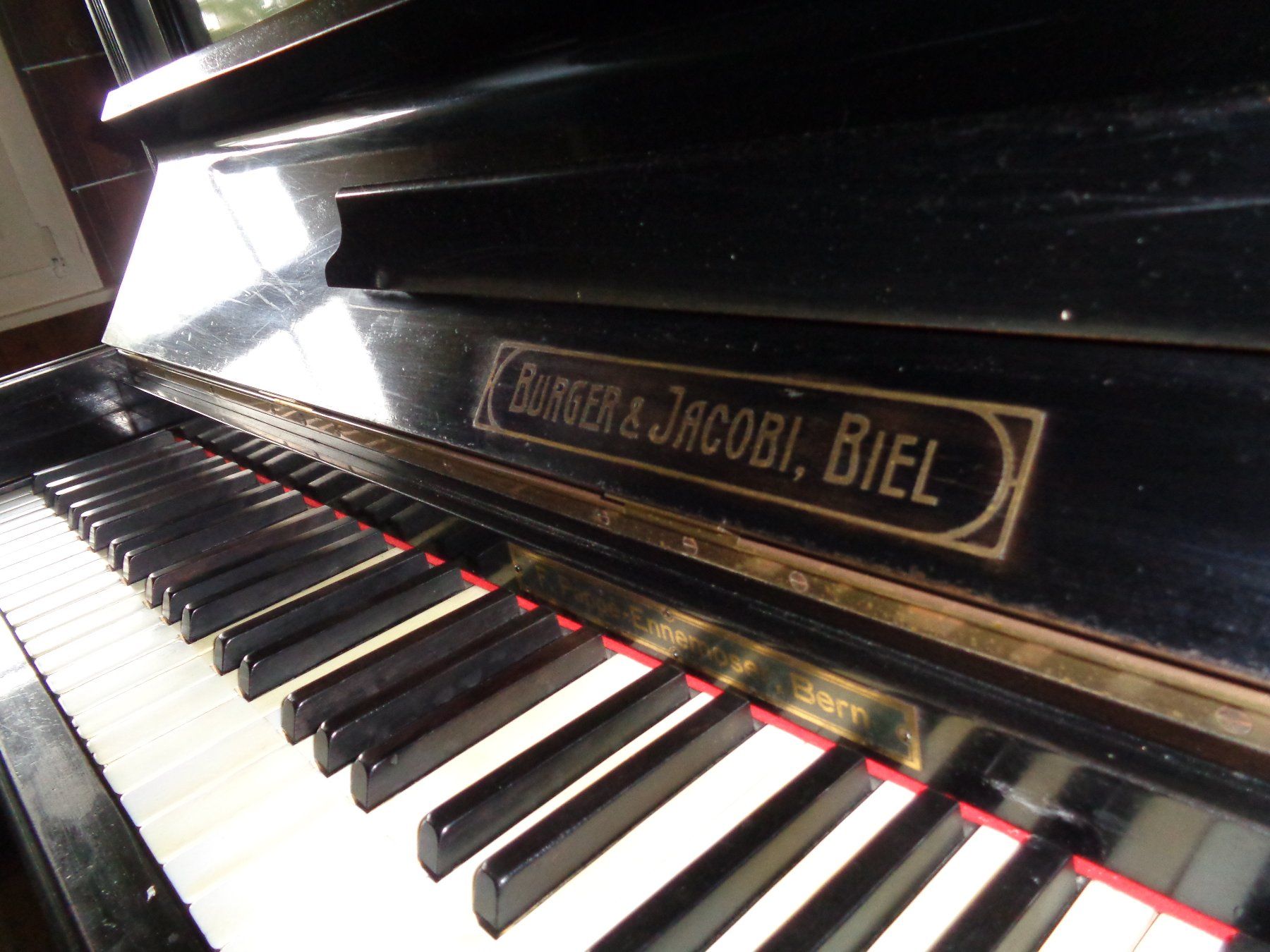 Strumenti musicali: Klavier Burger&Jacobi, Biel – Usato da Wohlen b. Bern venduto da Saga0 6