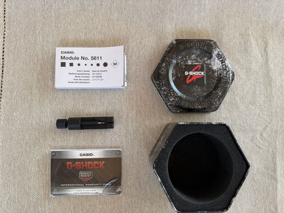 Casio Orologi: G-SHOCK CasiOak Steel Edition - Silver/Blue - FULL SET – Usato da Alle venduto da Venum04 7