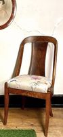 Chaise gondole retapissée