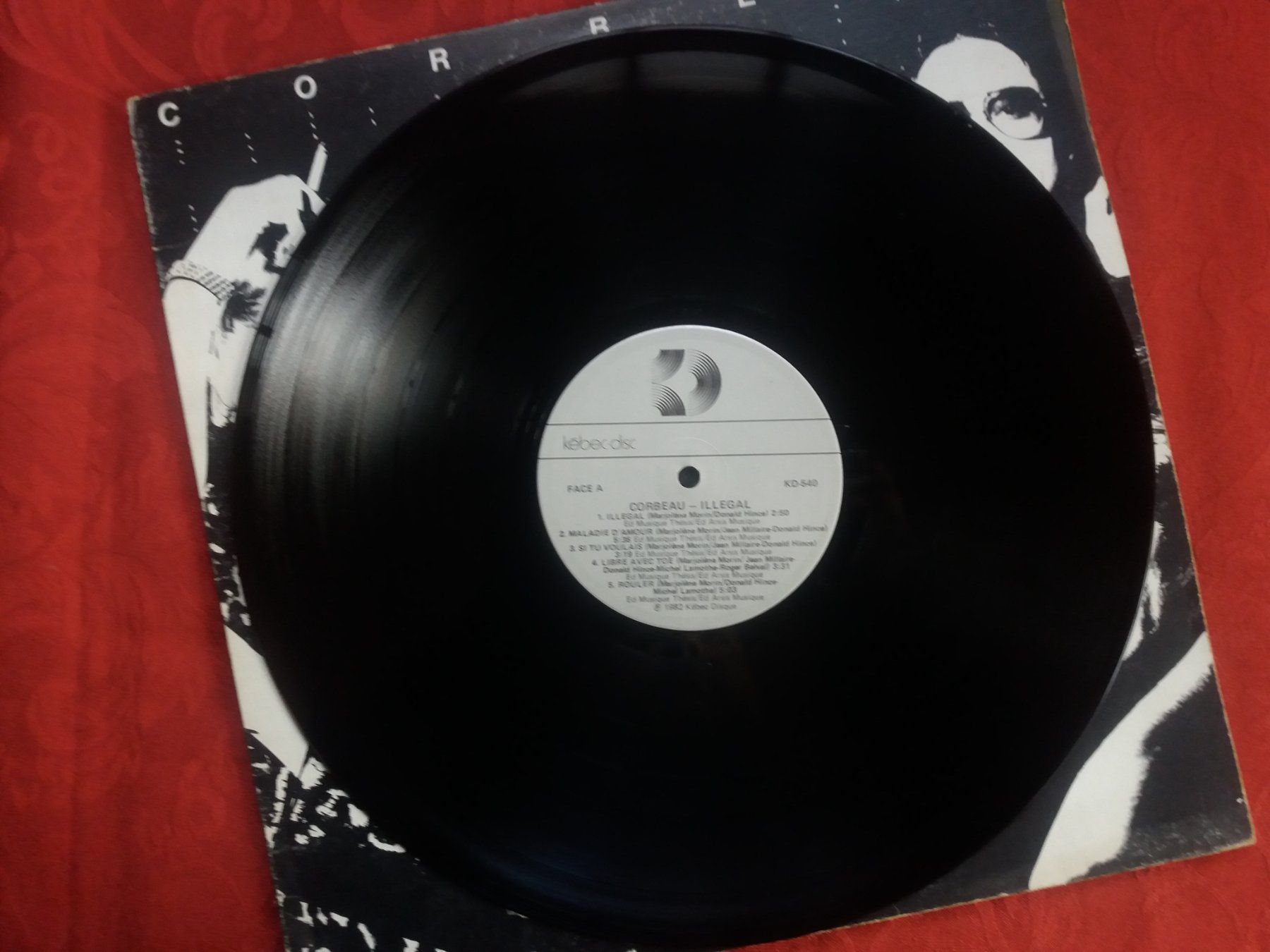 Vinyles: LP (Corbeau) Illégal – D'occasion à Meyrin par toutatis 3