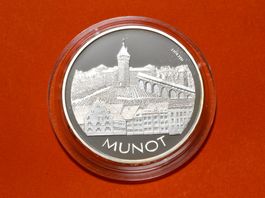 Gedenkmünze 2007 Munot Schaffhausen (Probe)