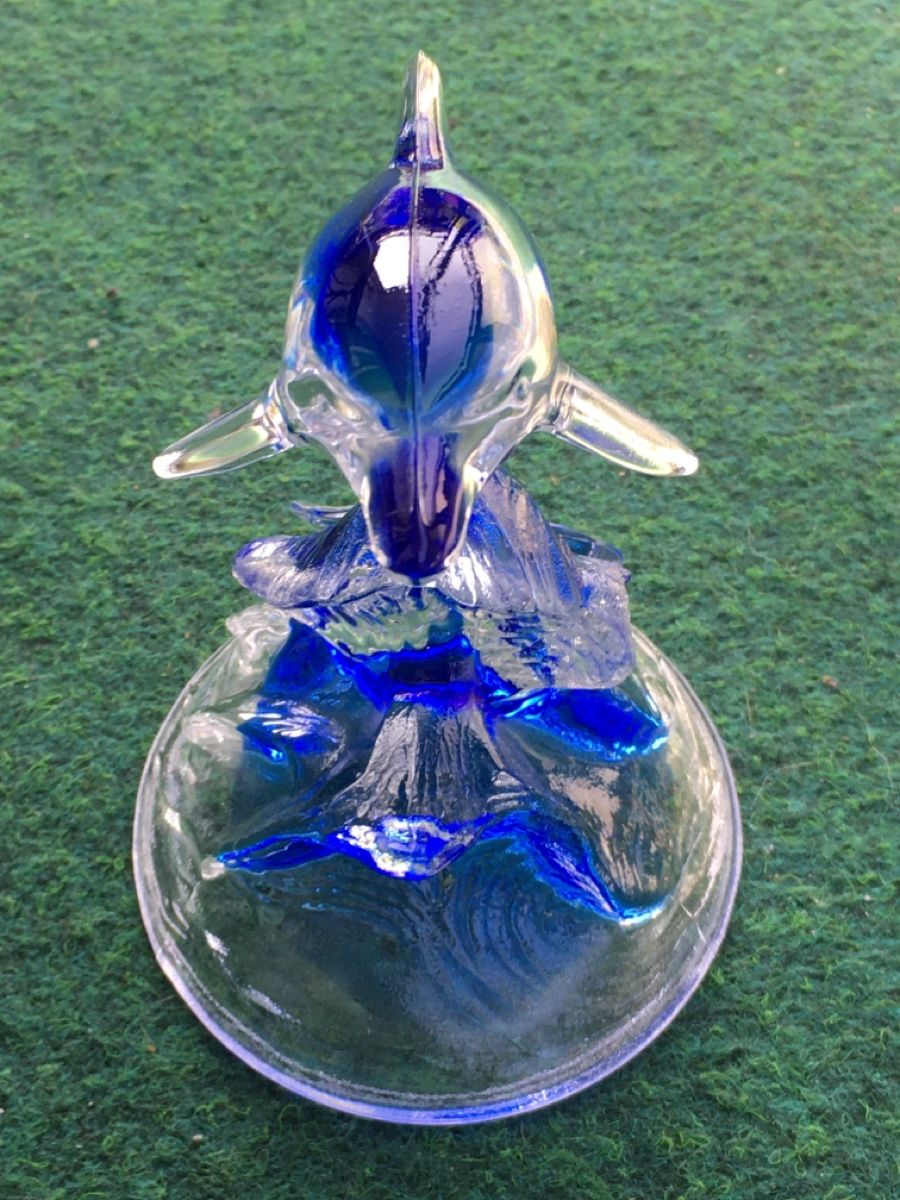 Figuren: Glas - Delfin – Gebraucht aus Wangen b. Olten von Finolino28 3