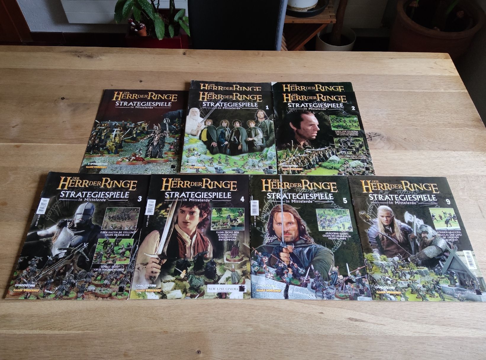 Spiele: "Herr der Ringe"-Sammelhefte - Tabletop-Spiel – Gebraucht aus Zofingen von  1