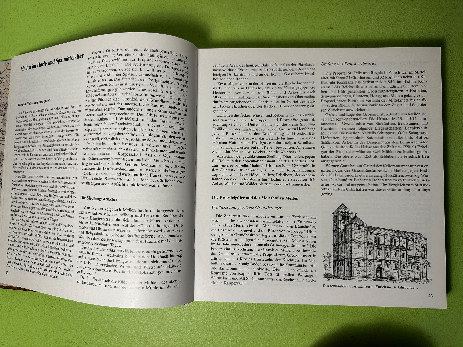 Libri: Peter Ziegler, Peter Kummer: Geschichte der Gemeinde Meilen. – Usato da Zürich venduto da allp 5