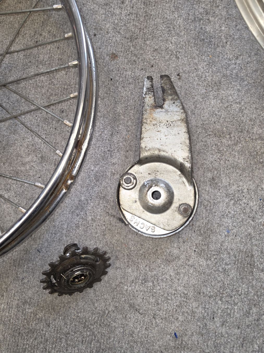 Mofa-Ersatzteile: Speichenräder X30 Puch Sport original  – Gebraucht aus Lenggenwil von Opc_Power 4