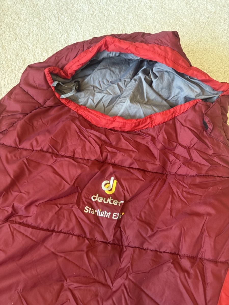 Deuter Sacchi a pelo: Deuter Starlight EXP Schlafsack – Usato da St. Niklausen LU venduto da car_2562