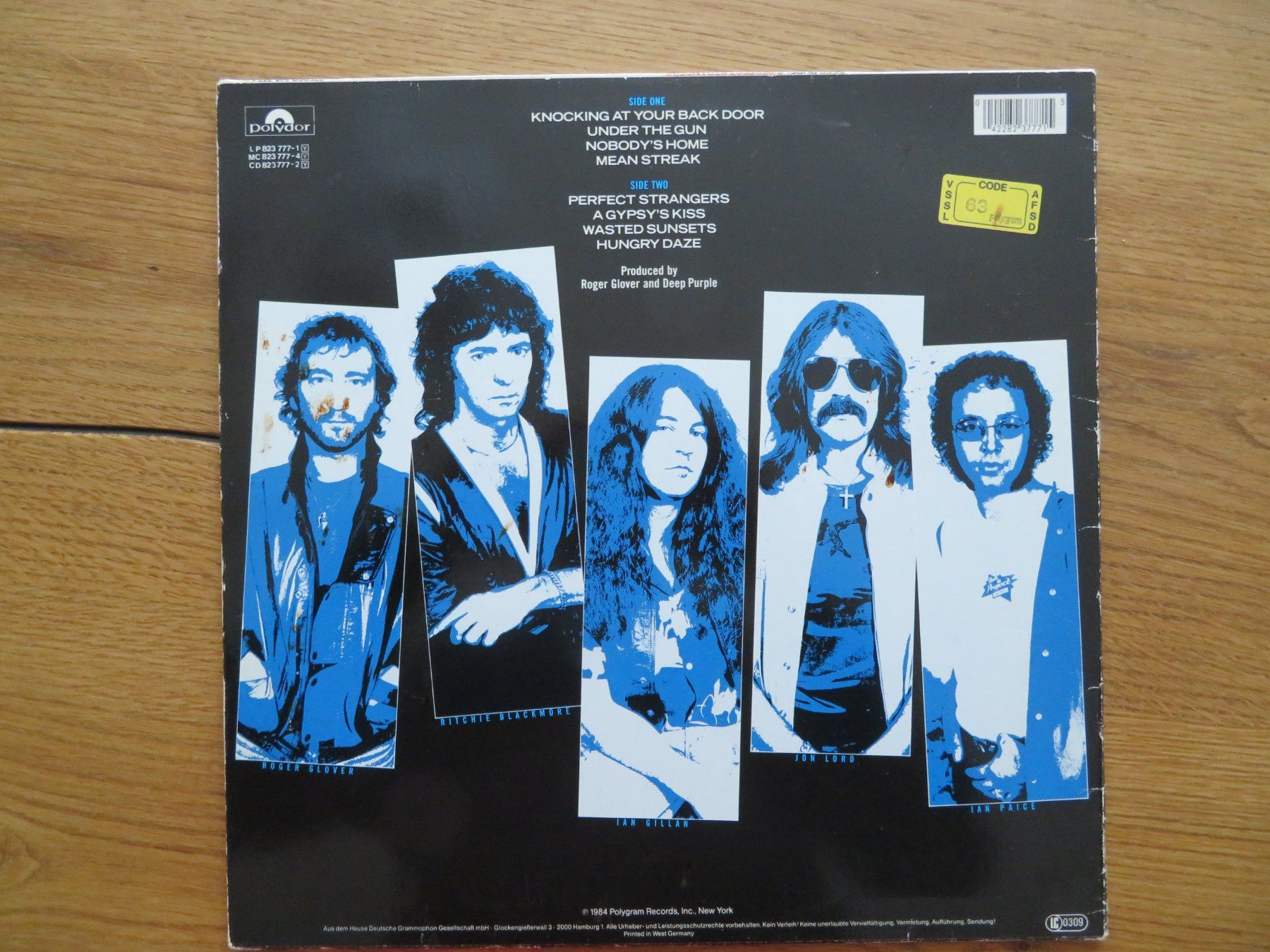 Dischi in vinile: DEEP PURPLE PERFECT STRANGERS – Usato da Zürich venduto da max_cp5f 1