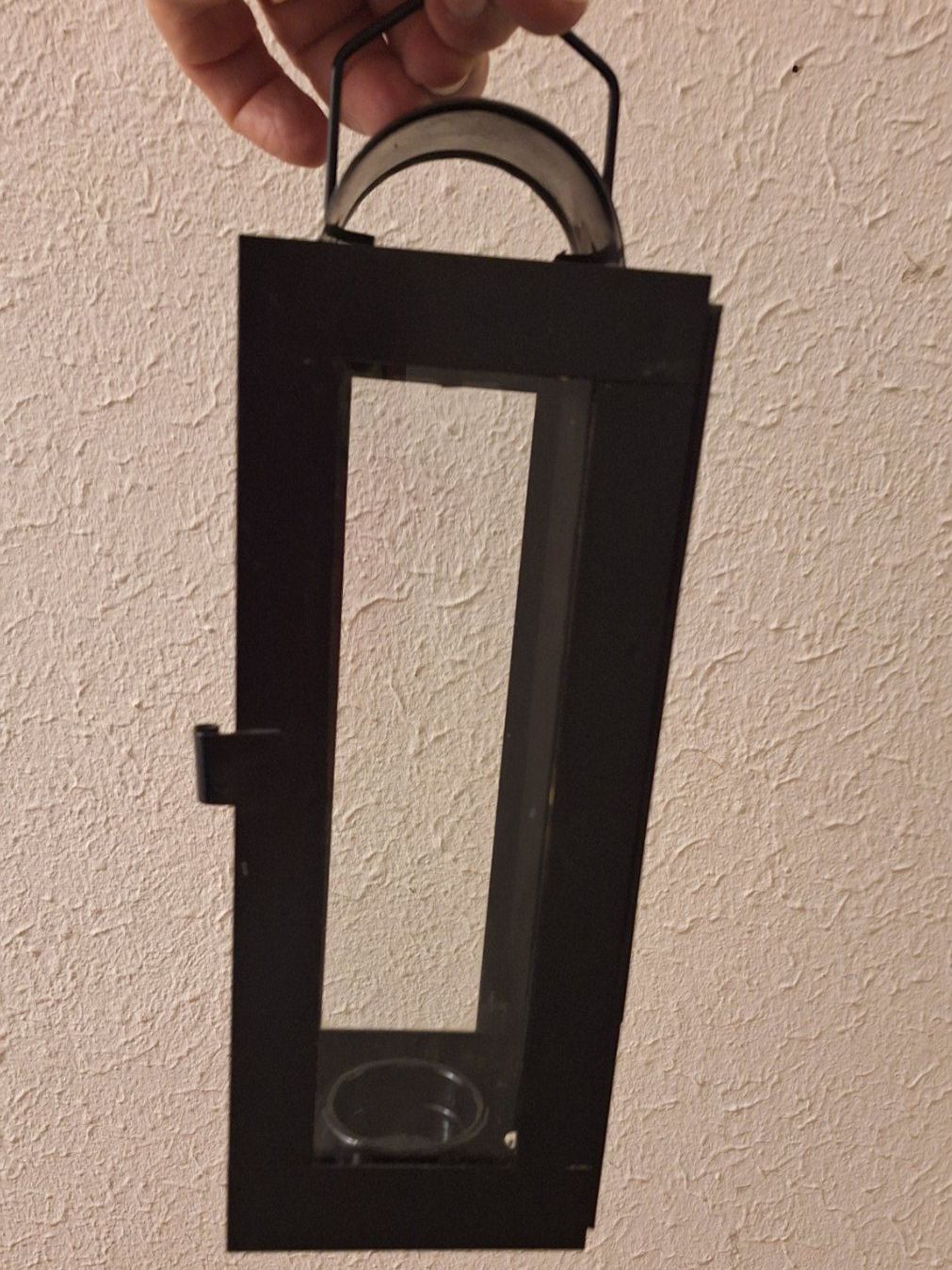 Lanterne: schmale schwarze Laterne . – Usato da Arlesheim venduto da shopradl 8