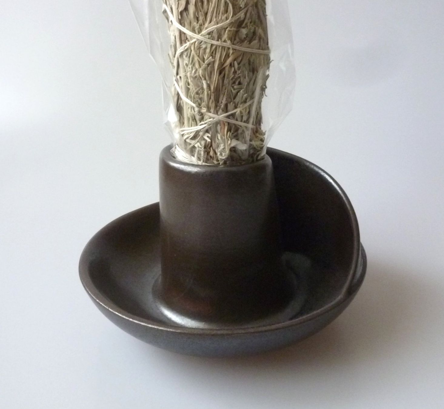 Tutte le decorazioni: Smudge Bowl Wave metallic - Stickhalter – Nuovo e nell'imballaggio originale da Mauren venduto da Yeelen