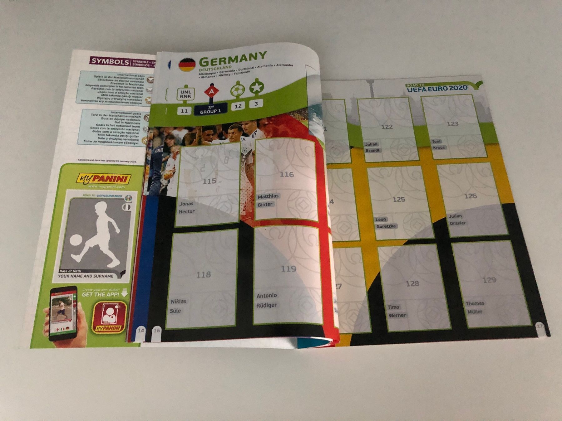 Panini Alben: Panini Leeralbum Road to EM 2020 – Gebraucht aus Hergiswil LU von FcMalkov 3