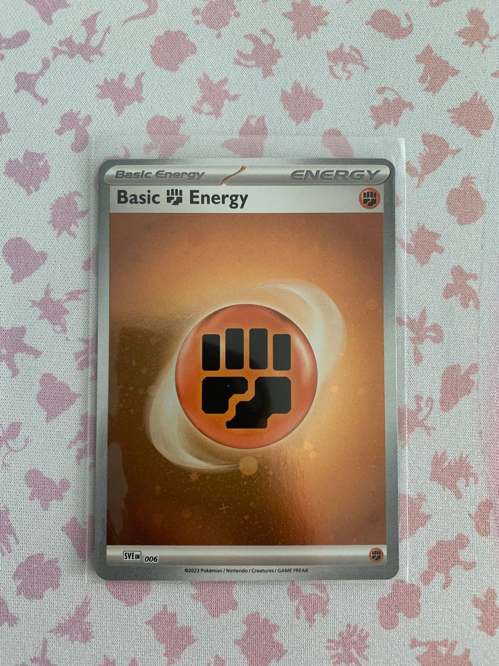 Pokémon Carte collezionabili: Basic Fighting Energy 006 Pokémon 151 Mew (ENG) – Usato da Lausanne venduto da Tanoush2