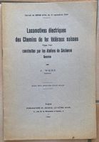 Locomotives électriques des CFF Type 1C1 Ateliers Sécheron