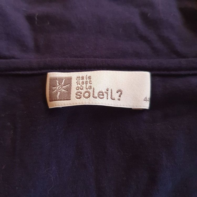 Pantacourt Mais Il Est Où Le Soleil - Taille 42-44, Couleur Groseille à Pois, 100% Coton, Neuf Sans étiquette