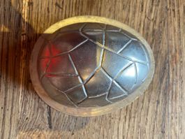 Ancien 1/2 moule chocolat schokoladenform œuf 10cm