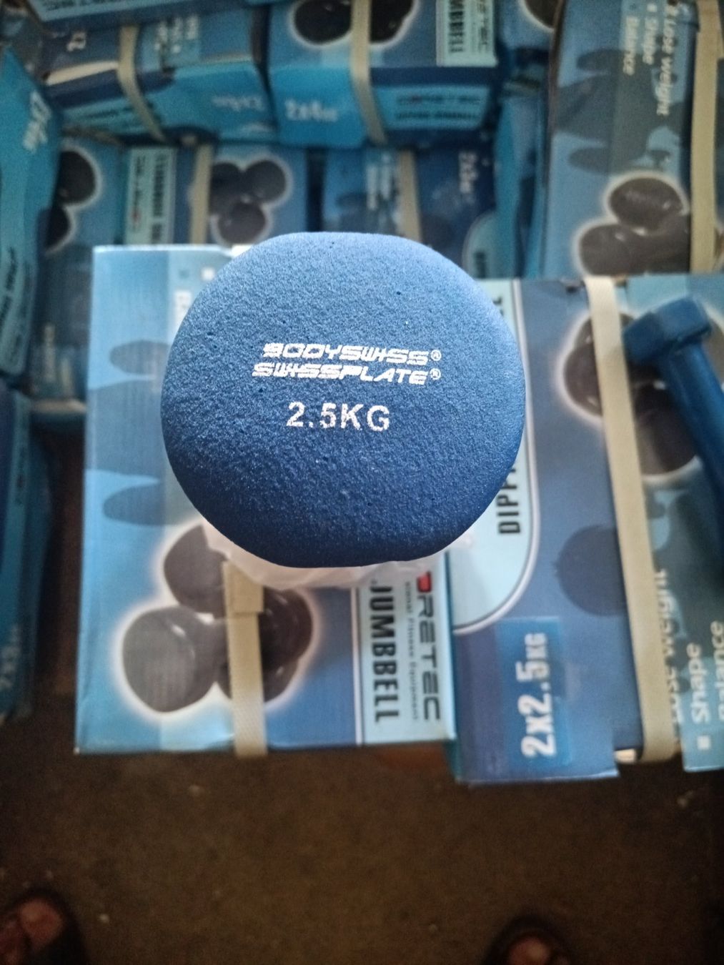 Manubri & Pesi: Hantel 2x2.5KG Bodyswiss NEU – Usato da Zug venduto da Beengineering