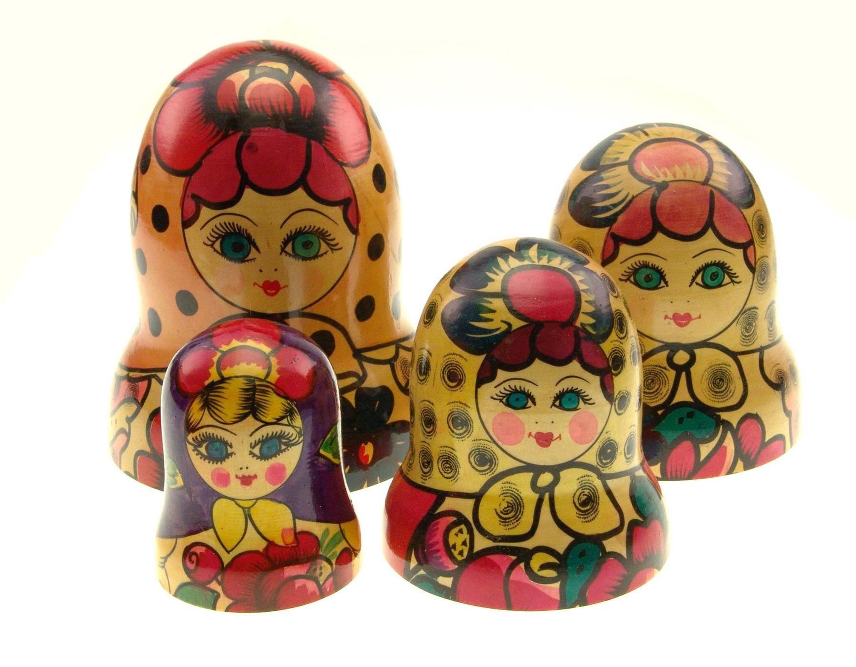Statuette: Grosse 4 teilige russische Babuschka – Usato da Langenthal venduto da TolleGeschenke2026 2