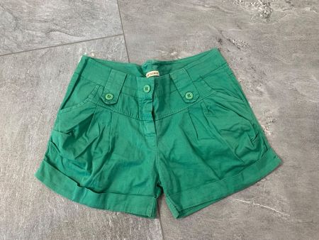 Hotpants Farbe Grün, Grösse M, Baumwolle, Neuwertig