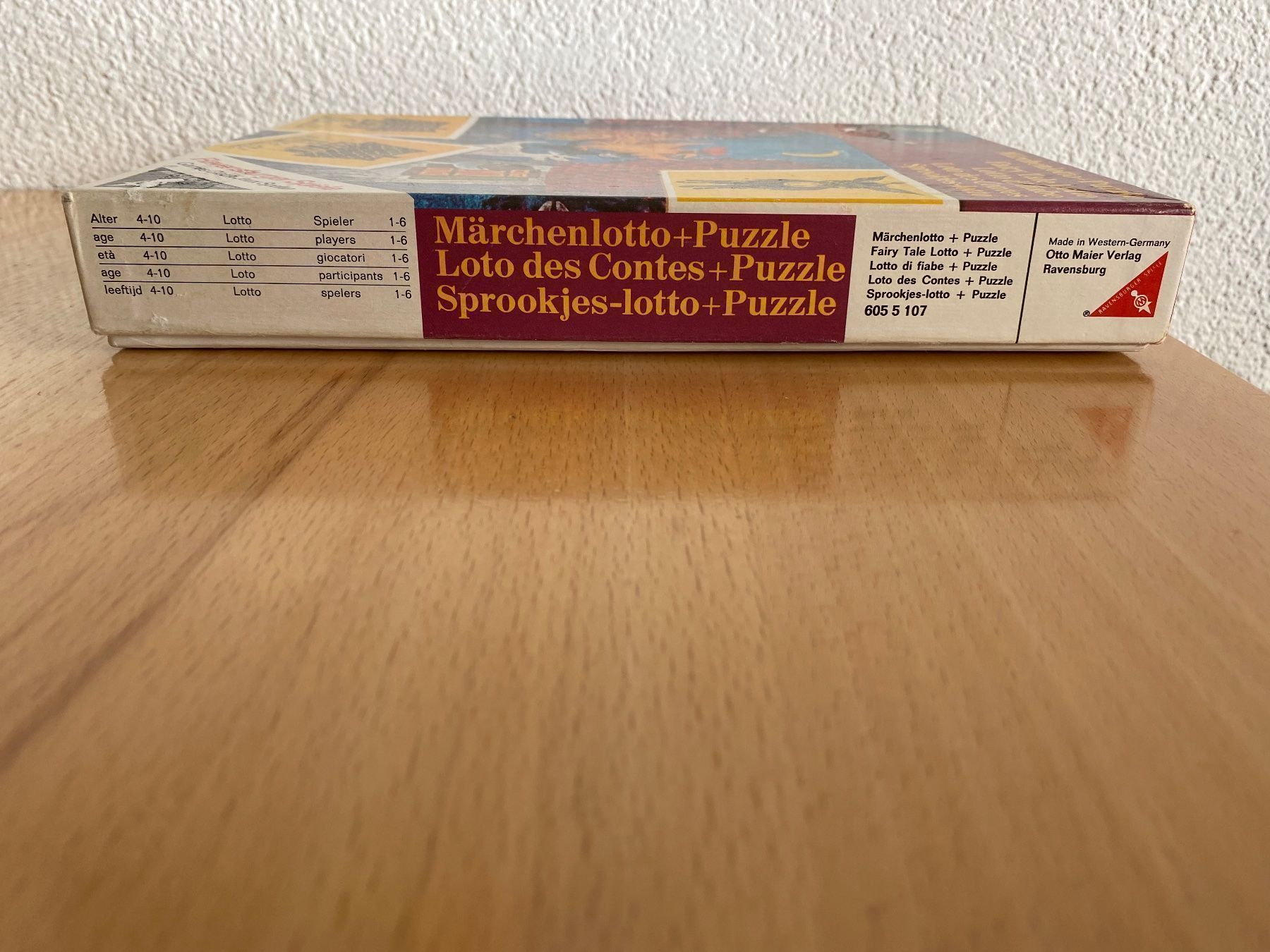 Ravensburger Jeux: Märchenlotto + Puzzle Ravensburger 1972 – D'occasion à Schwarzenburg par Michellu 4