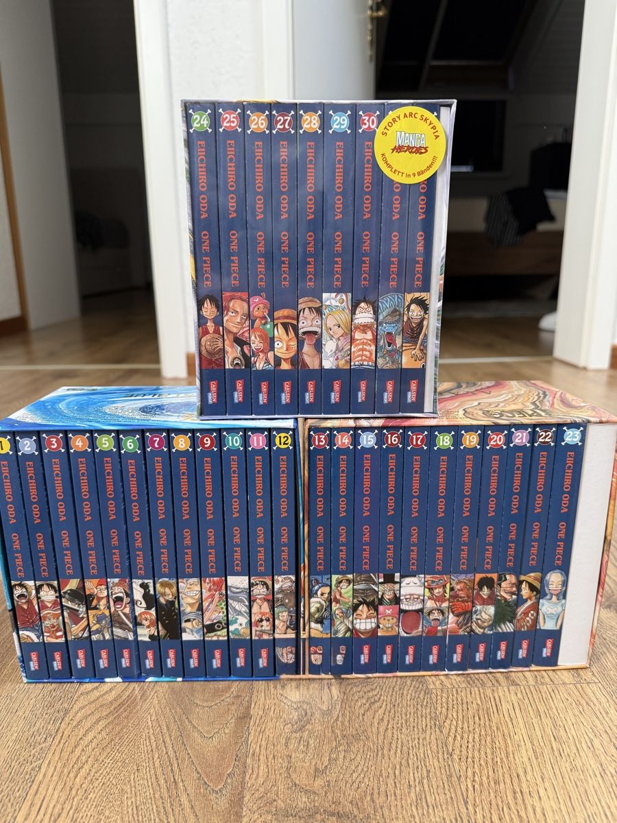 Fumetti: One Piece Sammelschuber 1-3 – Nuovo (secondo la descrizione) da Hägendorf venduto da ere_k7nl