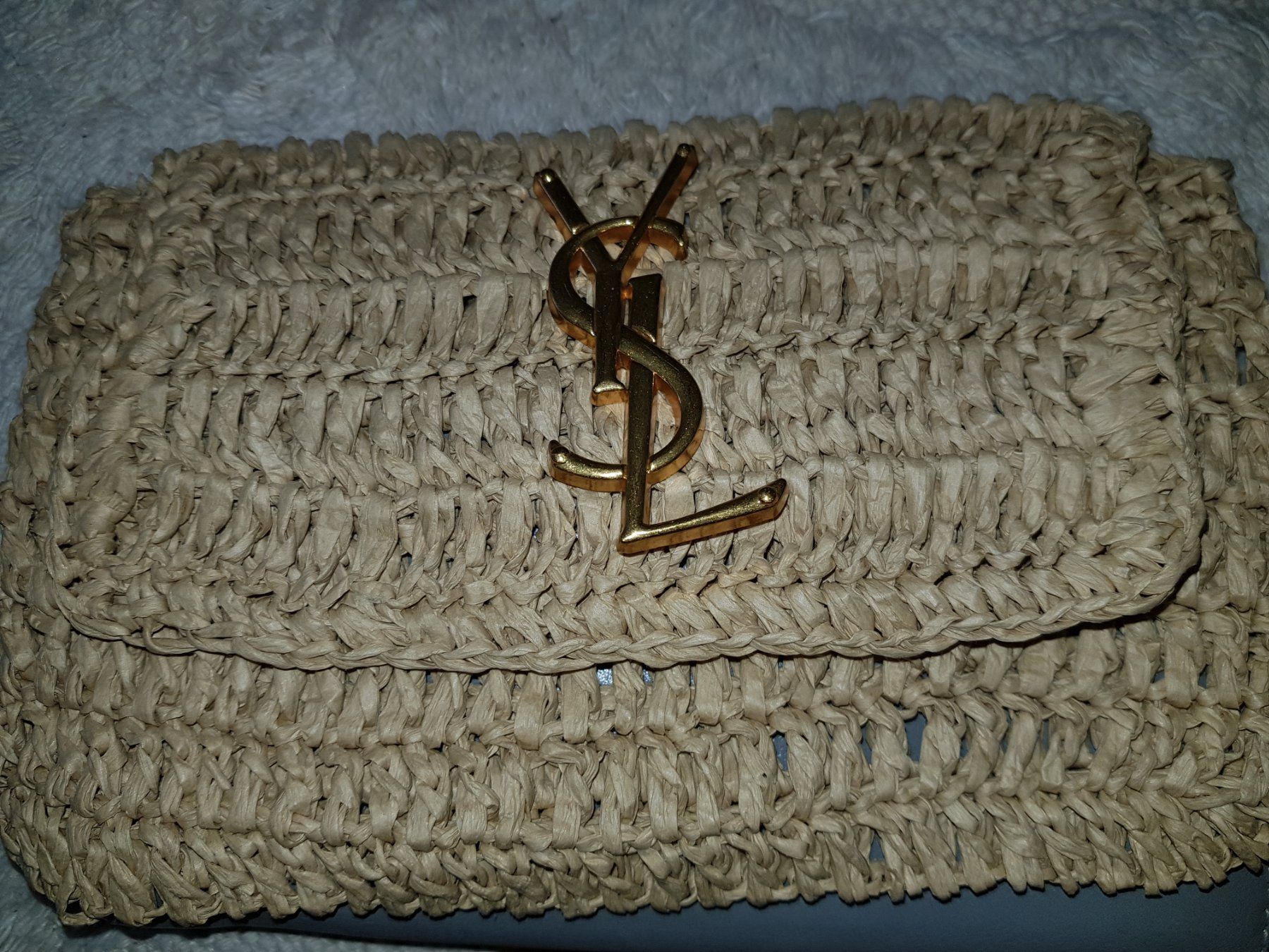Portamonete: Raffia u.Leder Portmonaie, s – Usato da Wetzikon ZH venduto da med_2y76 2