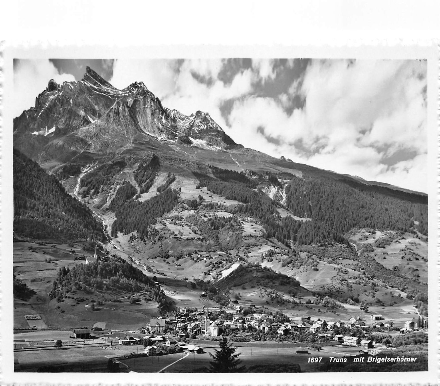 Ansichtskarten: Truns – Gebraucht aus Ottikon b.Kemptth. von Neptun1974