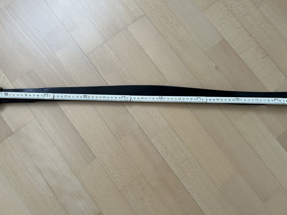 Cinture: Gürtel mit Krokodil-Schnalle schwarz – Usato da Reinach BL venduto da meinstil 3