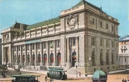 Genf (GE) – Hôtel des Postes mit Tram