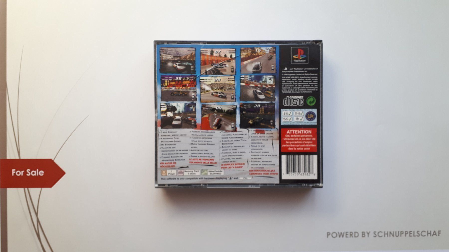 Sony Giochi: Destruction Derby 2 PS1 – Usato da Klingnau venduto da Schnuppelschaf 1