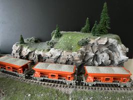 5 Roco Güterwagen HO WS