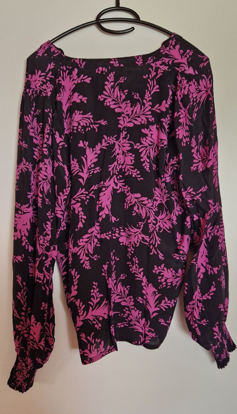 Camicette: Bluse Kaffe, Gr. 40, lila – Nuovo (secondo la descrizione) da Oberdorf BL venduto da Eselsohr21 2