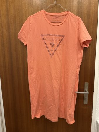 Guess T-Shirt Kleid Koralle Grösse XLneuwertig