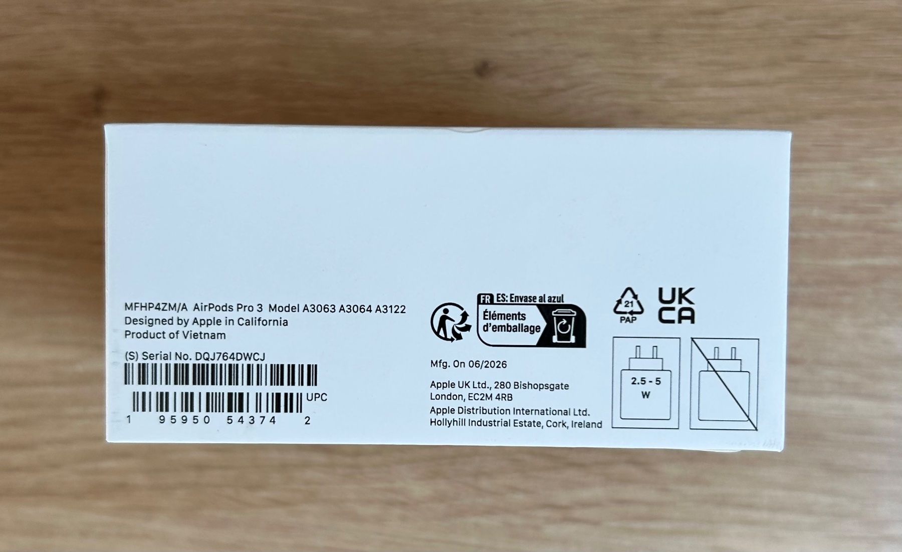 Apple Cuffie: AirPods Pro 3  Fabrikneu !! – Nuovo e nell'imballaggio originale da Schattdorf venduto da wal_5l5t 2