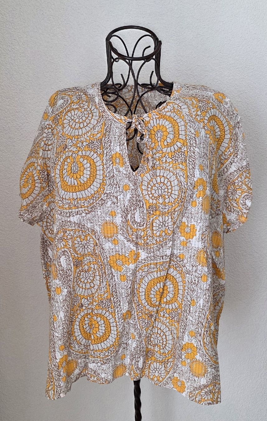 Lieblingsstück Camicette: Marke:Lieblingsstück,Bluse,gemustert,Gr.XL – Nuovo (secondo la descrizione) da Frauenfeld venduto da Bleeddragon